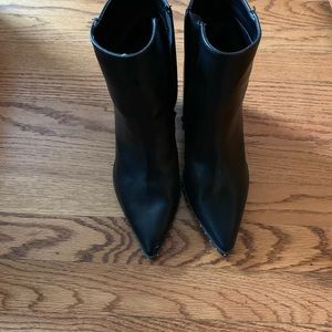 Black Booties (Brand New)